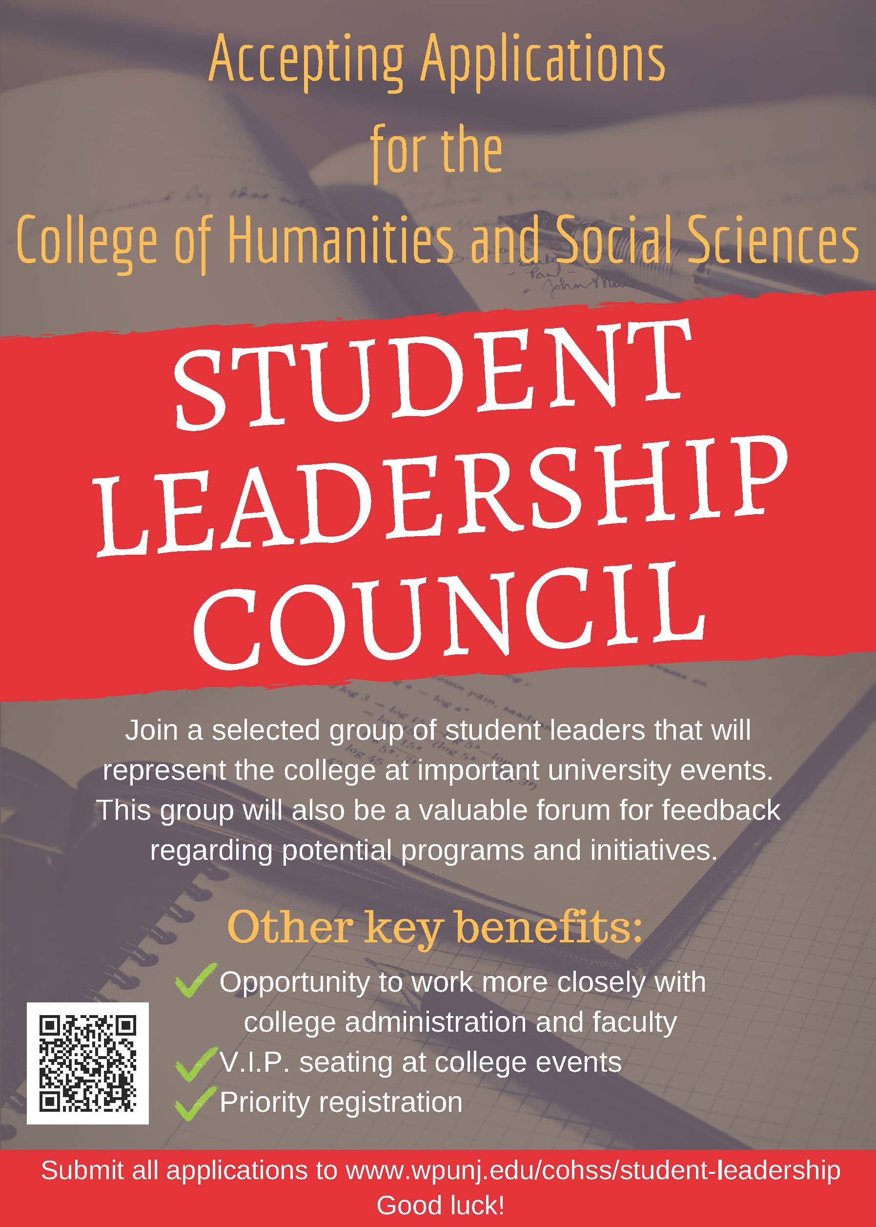 WPCOHSS Student Leader App